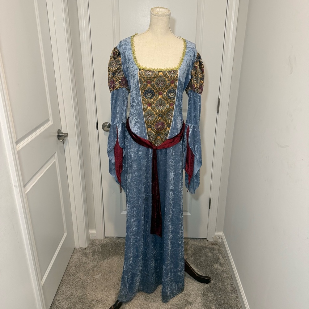 Maid Marian Medieval Renaissance Adult Women’s Costume sz: XL - Picture 3 of 9